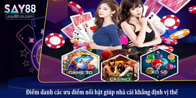 Say88 | Link Tải iOS/APK Nhà Cái Đổi Thưởng Say88 08/2026 Điểm danh các ưu điểm nổi bật giúp nhà cái khẳng định vị thế