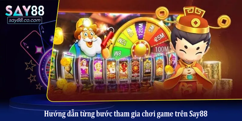 Thần Bài Miền Tây - Slot Game Quay Hũ Đậm Chất Miền Sông Nước Hướng dẫn từng bước tham gia chơi game trên Say88
