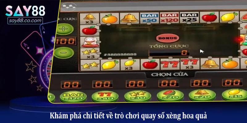Bí Kíp Chinh Phục Quay Số Xèng Hoa Quả Tại Nhà Cái Say88 Khám phá chi tiết về trò chơi quay số xèng hoa quả