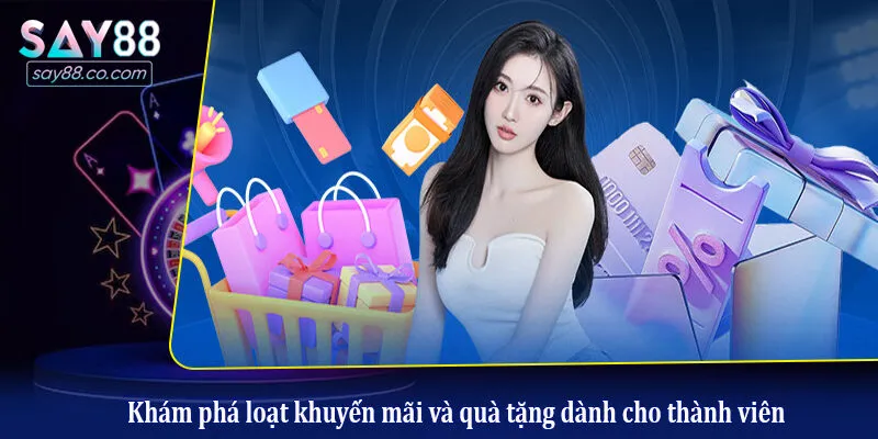 Khám phá loạt khuyến mãi và quà tặng dành cho thành viên
