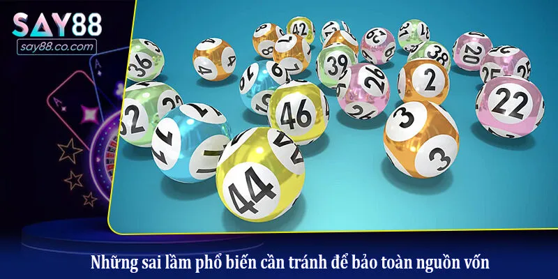 Soi Cầu Miền Nam: Bí Kíp Chốt Số Tài Lộc Hiệu Quả Từ Cao Thủ Những sai lầm phổ biến cần tránh để bảo toàn nguồn vốn