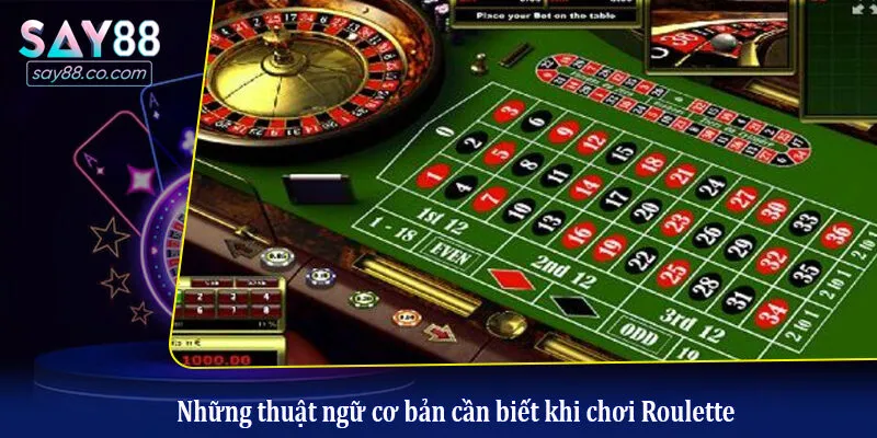 Những thuật ngữ cơ bản cần biết khi chơi Roulette
