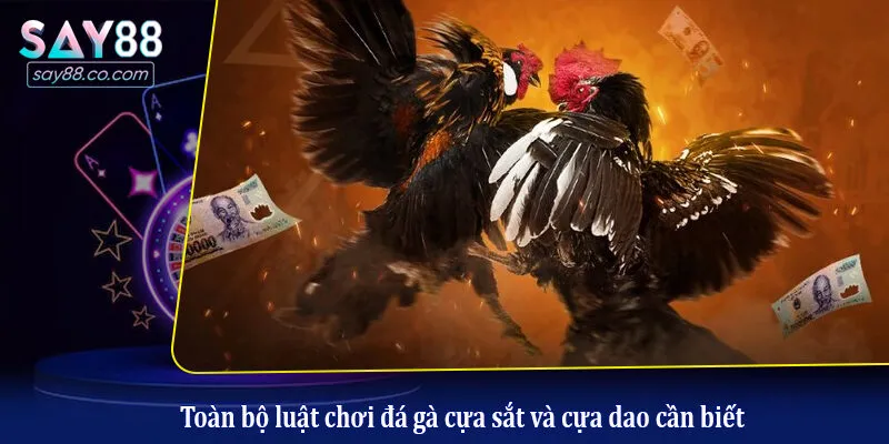 Luật Chơi Đá Gà Chi Tiết Từ A-Z Giúp Người Mới Nắm Chắc Phần Thắng Toàn bộ luật chơi đá gà cựa sắt và cựa dao cần biết