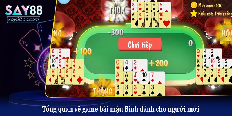Cách Chơi Mậu Binh Chi Tiết Nhất Và Một Số Bí Quyết Để Chiến Thắng Tổng quan về game bài mậu Binh dành cho người mới